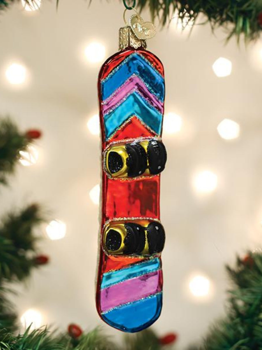 Snowboard Ornament